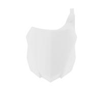 Rtech Front Number Plate White Kawasaki KXF 450 2013-2015