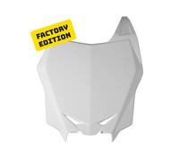 RTECH Front Number Plate White SUZUKI RMZ 450 2008-2017