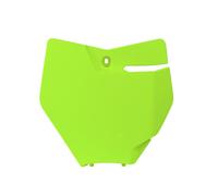 Rtech Front Number Plate Yellow Neon KTM XC 350 2017-2018