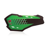 RTECH HP2 Handguards + Universal Handlebar Mounting Kit Green Dirt Bike Enduro