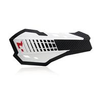 RTECH HP2 Handguards + Universal Handlebar Mounting Kit White Dirt Bike Enduro