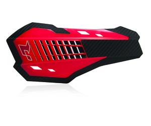 Rtech Hp2 Plastic Universal Enduro Motocross Motorcycle Handguards Red