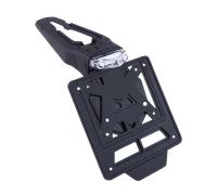 Rtech Tailight Integra Racing Husqvarna License Plate Holder Black