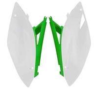 Rtech Side Panels Fit Kawasaki KXF 250 09-12 450 09-11 White/Green