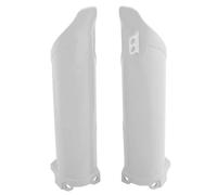 Rtech Fork Guards (White) Kawasaki KXF250 09-16 KXF450 09-16 MX Motocross