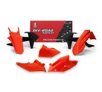 Rtech Kit Plastic Orange-Black Ktm Xc-W 350 2017-2019