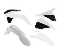 Rtech Plastic Kit Fits KTM EXC EXC-F 125 200 250 300 350 450 500 14-16 White