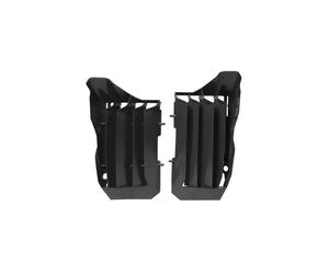 Rtech Oversize Radiator Louvers (Black) Honda CRF250 2018-2019 - Motocross MX