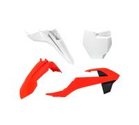 Rtech Plastic Kit (4pc) (K Orange-White/OEM 2016-2018) KTM SX65 2016-2021 - MX