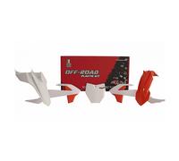 Rtech Plastic Kit (4pc) (K Orange-White/OEM 2019-2021) KTM SX65 2016-2021 - MX