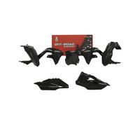 Rtech Plastic Kit (5pc) (Black) Kawasaki KX450 2019-2021 KX250 2021 Motocross MX