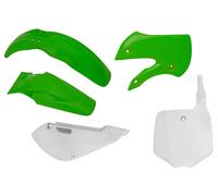 Rtech Plastic Kit Fits Kawasaki KX 65 ab01 Green/White