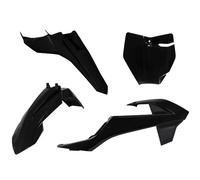 Rtech Plastic Kit Fits KTM SX 65 16-23 GasGas MC 65 21-23 Black