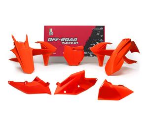 Rtech Plastic Kit Neon Orange KTM XC 350 2017-2018