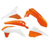 RTECH Plastic Kit Orange KTM EXCF 125 2014-2016