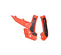 RACETECH (RTECH) 2025/12 FRAME PROTECTOR (SET) BI-MATERIAL SUPER GRIP KTM EXC