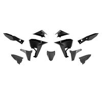 Rtech Set Plastic Fairings for Kove 800 Revolution, Black