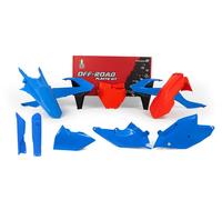 RTECH Vintage Orange-Blue Plastic Kit KTM SXF 450 2016-2018