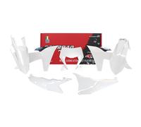 RTECH White-Black Plastic Kit KTM XC-W 450 2024