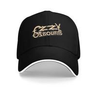 RTEFDVB Unisex Sun Hat Ozzy Osbourne Music Heavy Metal Band Camping Baseball Caps Men Unisex Male Beach Coquette Hat Peaked Cap Easter Riding Birthday Present