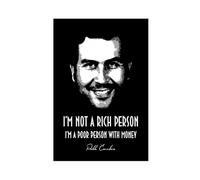 RTFDS Pablo Escobar Poster Canvas Poster Wall Art Decor Print Picture Paintings for Living Room Bedroom Decoration Unframe-style 12x18inch(30x45cm)