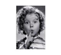 RTFDS Us Babystar Shirley Temple Poster Canvas Poster Wall Art Decor Print Picture Paintings for Living Room Bedroom Decoration Unframe-style 08x12inch(20x30cm)