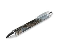 RTFGHJS A Mechanical Dinosaur in A Ruined City Ballpoint Pens Retractable Ball Point Pens Smooth 0.5mm Medium Writing Pen Black Ink Pen for Men Women 1 PCS