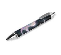 RTFGHJS Abstract Art Graffiti Ballpoint Pens Retractable Ball Point Pens Smooth 0.5mm Medium Writing Pen Black Ink Pen for Men Women 1 PCS