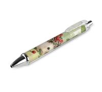 RTFGHJS Berry - Collecting Hedgehog Ballpoint Pens Retractable Ball Point Pens Smooth 0.5mm Medium Writing Pen Black Ink Pen for Men Women 1 PCS