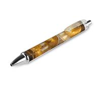 RTFGHJS Byzantine Golden Church Ballpoint Pens Retractable Ball Point Pens Smooth 0.5mm Medium Writing Pen Black Ink Pen for Men Women 1 PCS