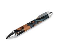 RTFGHJS Doberman Pinscher Ballpoint Pens Retractable Ball Point Pens Smooth 0.5mm Medium Writing Pen Black Ink Pen for Men Women 1 PCS
