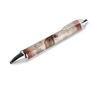 RTFGHJS Dragonfly Animal Ballpoint Pens Retractable Ball Point Pens Smooth 0.5mm Medium Writing Pen Black Ink Pen for Men Women 1 PCS