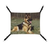 RTFGHJS Hanging Pet Hammock Cat Hammock for Cage Soft Breathable German Shepherd Dog Pet Cage Bed with Metal Hooks Small Pets Resting Sleepy Pad for Cats Dogs Rabbits Other Small Animals