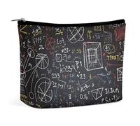 RTFNGLS Mathematics And Physics Portable Travel Toiletries Makeup Bag Bathroom Storage Bag Makeup Bag Portable Makeup Bag Large Capacity Travel Makeup Bag Organize, style, One Size