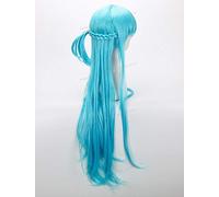RTGFS Anime Cosplay Sword Art Online Yuuki Asuna Halloween Role Play Blue Wig Cosplay