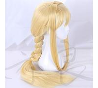 RTGFS Sword Art Online Cosplay Wig Alice Synthesis Thirty Blonde Long Braids Synthetic Hair Adult