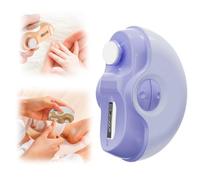 RTHANO 3-in-1 Electric Polishing Automatic Nail Clipper, 2025 New Finger and Toe Electric Nail Trimmer, 2 Adjustable Speeds, Thick Toenail Elderly Electric Toenail Cutter (red) (Purple)
