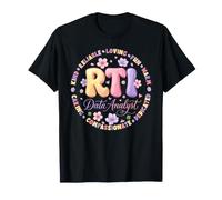 RTI Data Analyst School Education Intervention Teacher T-Shirt