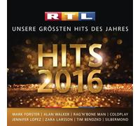 RTL HITS 2016 +Mark Forster,Alan Walker,Coldplay,Jennifer Lopez 2 CD NEW