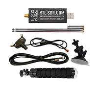 RTL-SDR Blog V3 R860 RTL2832U 1PPM TCXO HF Bias Tee SMA Software Defined Radio with Dipole Antenna Kit (Black)