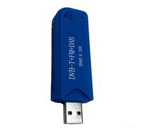 RTL-SDR Receiver, USB 2.0 Digital TV Tuner Dongle with RTL2832 ADC Chip 0.5PPM TCXO MCX Connector for Software Defined Radio(Host only)