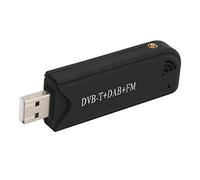 RTL2832U USB DVB-T FM SDR Dongle Digital TV Tuner Stick Receiver, Real-time Video Recording, Picture in Picture, DAB Driver Support for Home Use