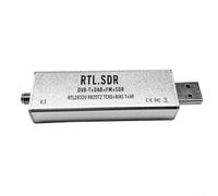 RTLSDR Receiver with TCXO Temperature Compensation for Accurate Frequency Full Band Software Radio 100KHz to 1 7GHz Compatible with ADSB and AIS