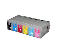 RTmcgPyuK Empty Refillable Ink Cartridge with Disposable Chip Compatible with DISC PP-100, PP-100AP, PP-100II, PP-50 Printers