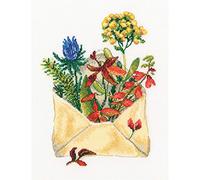 RTO Counted Cross Stitch Kit 5.9"X8.07"-Letters from The Forest (16 Count) - M768