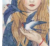 RTO Cross Stitch Kit - Swallows Counted Pattern
