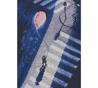 RTO counted cross stitch kit "Crossroads", 13,5x18,5cm, DIY