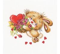RTO counted Cross Stitch Kit "Take my heartlet" C222, 17,5x14 cm, DIY