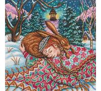 RTO Counted Cross Stitch kit Warm Dreams, 30x30cm, DIY