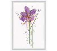 RTO Watercolour Crocus Counted Cross Stitch Kit